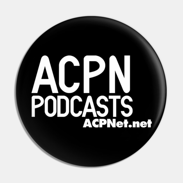 ACPN - 1980s Video Game Logo Variant Pin by Art Comedy Pop-Culture Network!