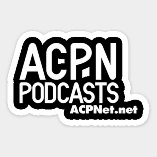 ACPN - 1980s Video Game Logo Variant Sticker