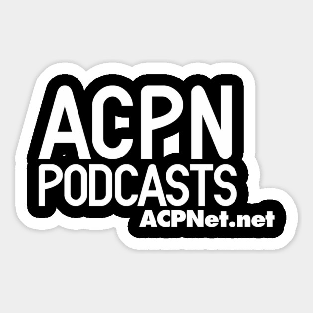 ACPN - 1980s Video Game Logo Variant Magnet by Art Comedy Pop-Culture Network!