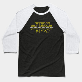Pew Pew v2 Baseball T-Shirt
