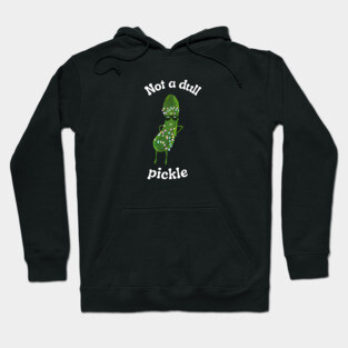 Funny Pickle With Christmas Lights | Not a Dull Pickle Hoodie