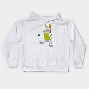 Ice spray Ice hockey Ice hockey stick Kids Hoodie