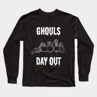 Spooky Ghouls Day Out at Halloween Long Sleeve T-Shirt