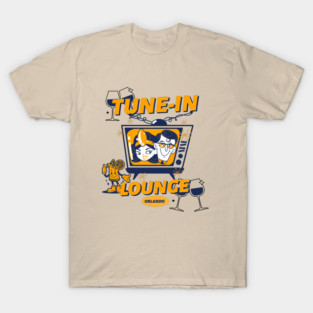 Tune-In Lounge Hollywood Studios Orlando Florida Bar T-Shirt