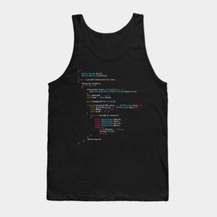 Is This The Real Life Coding Programming Color Tank Top