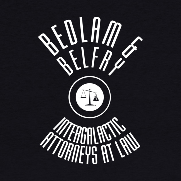 Bedlam & Belfry Retro Logo Black by Bedlam&amp;Belfry