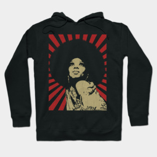 Diana Ross \ Vintage Style Design \\ Fan Art Design Hoodie