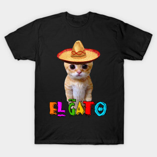 El Gato Mexican Kitten T-Shirt