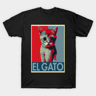 El Gato Hope Munchkin Kitty T-Shirt