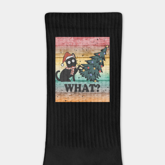 what cat funny christmas tree - vintage Christmas by Prinyos