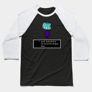 Undertale - Lamp Baseball T-Shirt