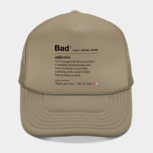 Ghostbusters definition of 'bad' Hat