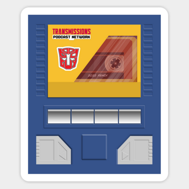 TransMissions BoomBox Man - 2022 Remix Magnet by TransMissions Podcast