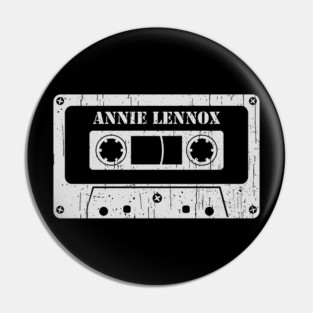 Annie Lennox - Vintage Cassette White Pin