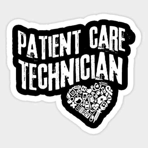 Patient Care Technician PCT Sticker by The WYLD Tribe