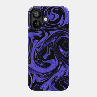 Purple swirls Phone Case