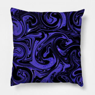 Purple swirls Pillow