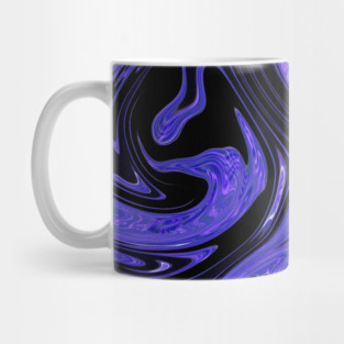 Purple swirls Mug