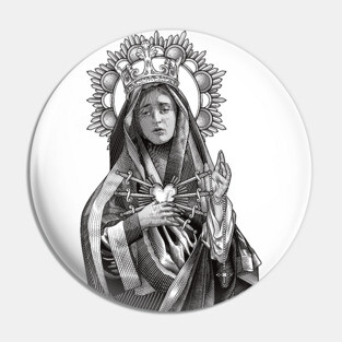 Mater Dolorosa Our Lady of Sorrows Pin