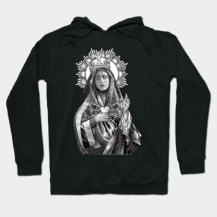 Mater Dolorosa Our Lady of Sorrows Hoodie