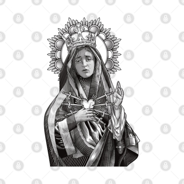 Mater Dolorosa Our Lady of Sorrows by Beltschazar