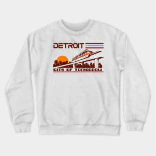 City Of Tomorrow - Detroit Crewneck Sweatshirt