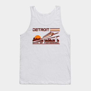 City Of Tomorrow - Detroit Tank Top