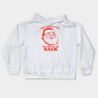 SANTA SACK Kids Hoodie