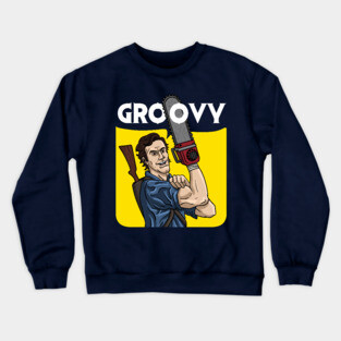 Evil Dead - We Can Do It Groovy Crewneck Sweatshirt