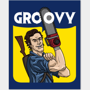 Evil Dead - We Can Do It Groovy Posters and Art