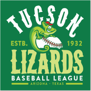 Tucson Lizards Baseball Posters and Art