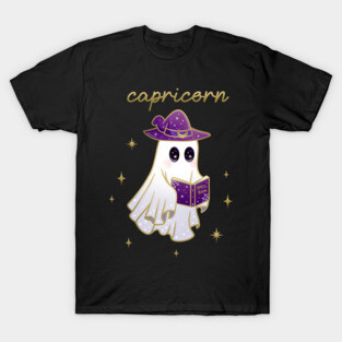 Capricorn Witch Ghost T-Shirt