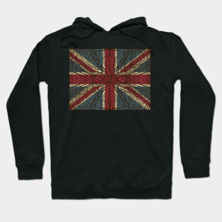 Tribal union jack Hoodie