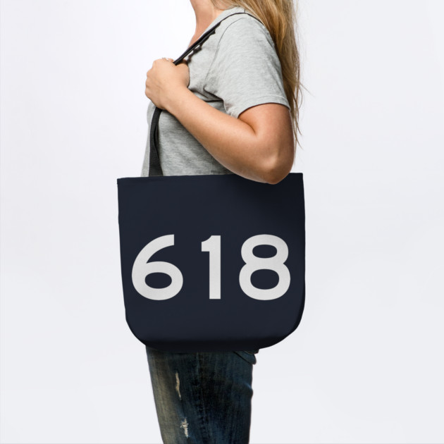 618 Area Code by Litehouse Tees