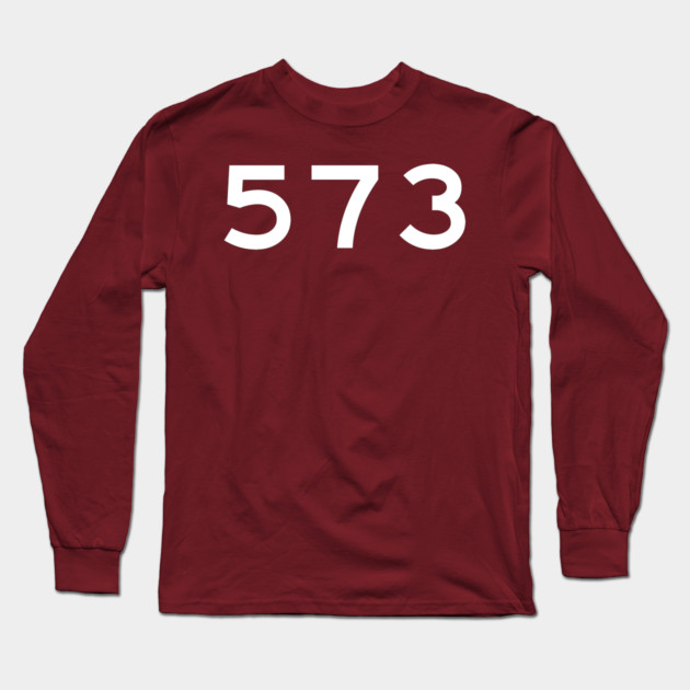 573 Area Code Long Sleeve T-Shirt by Litehouse Tees