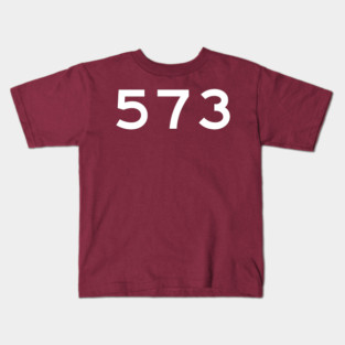 573 Area Code Kids T-Shirt