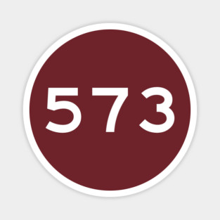 573 Area Code Magnet