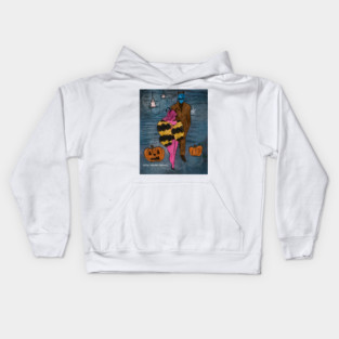 Honey bee and bear Kids Hoodie
