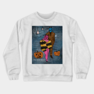 Honey bee and bear Crewneck Sweatshirt