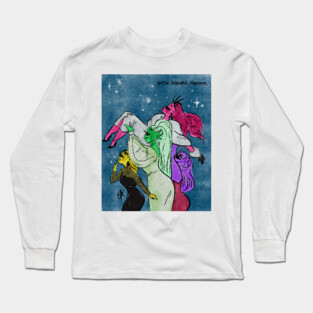 Queens supporting queens Long Sleeve T-Shirt