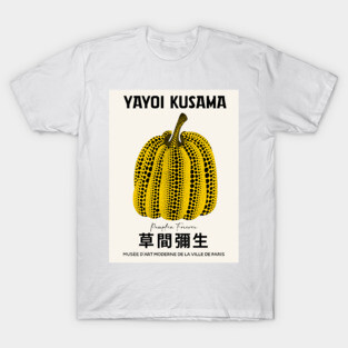 Yayoi Kusama Pumpkin Exhibition Poster T-Shirt
