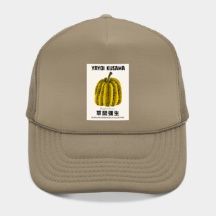 Yayoi Kusama Pumpkin Exhibition Poster Hat