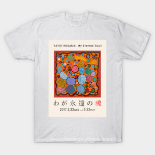 Yayoi Kusama My Eternal Soul Exhibition T-Shirt