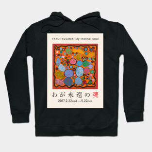 Yayoi Kusama My Eternal Soul Exhibition Hoodie