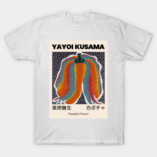 Yayoi Kusama Pumpkin Forever Exhibition T-Shirt