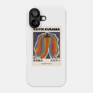Yayoi Kusama Pumpkin Forever Exhibition Phone Case