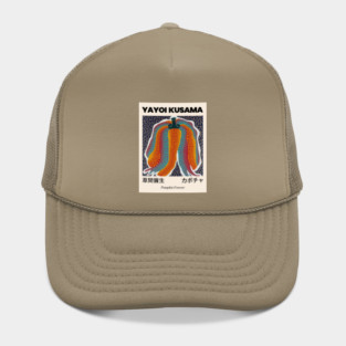 Yayoi Kusama Pumpkin Forever Exhibition Hat