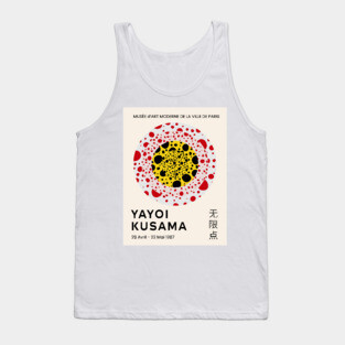 Yayoi Kusama Dots Exhibition Design Tank Top