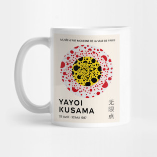 Yayoi Kusama Dots Exhibition Design Mug