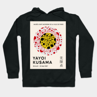 Yayoi Kusama Dots Exhibition Design Hoodie